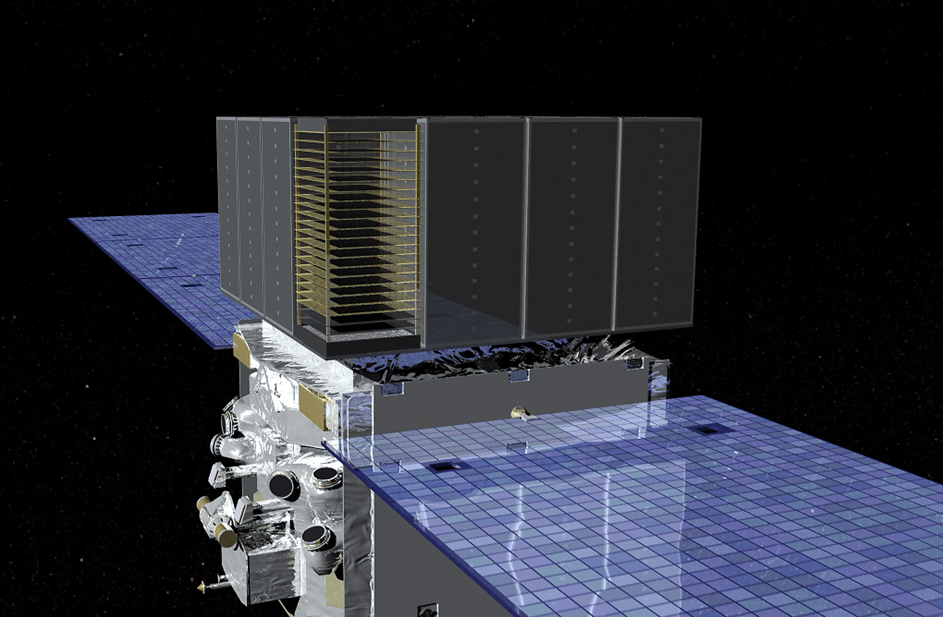 image satellite Fermi